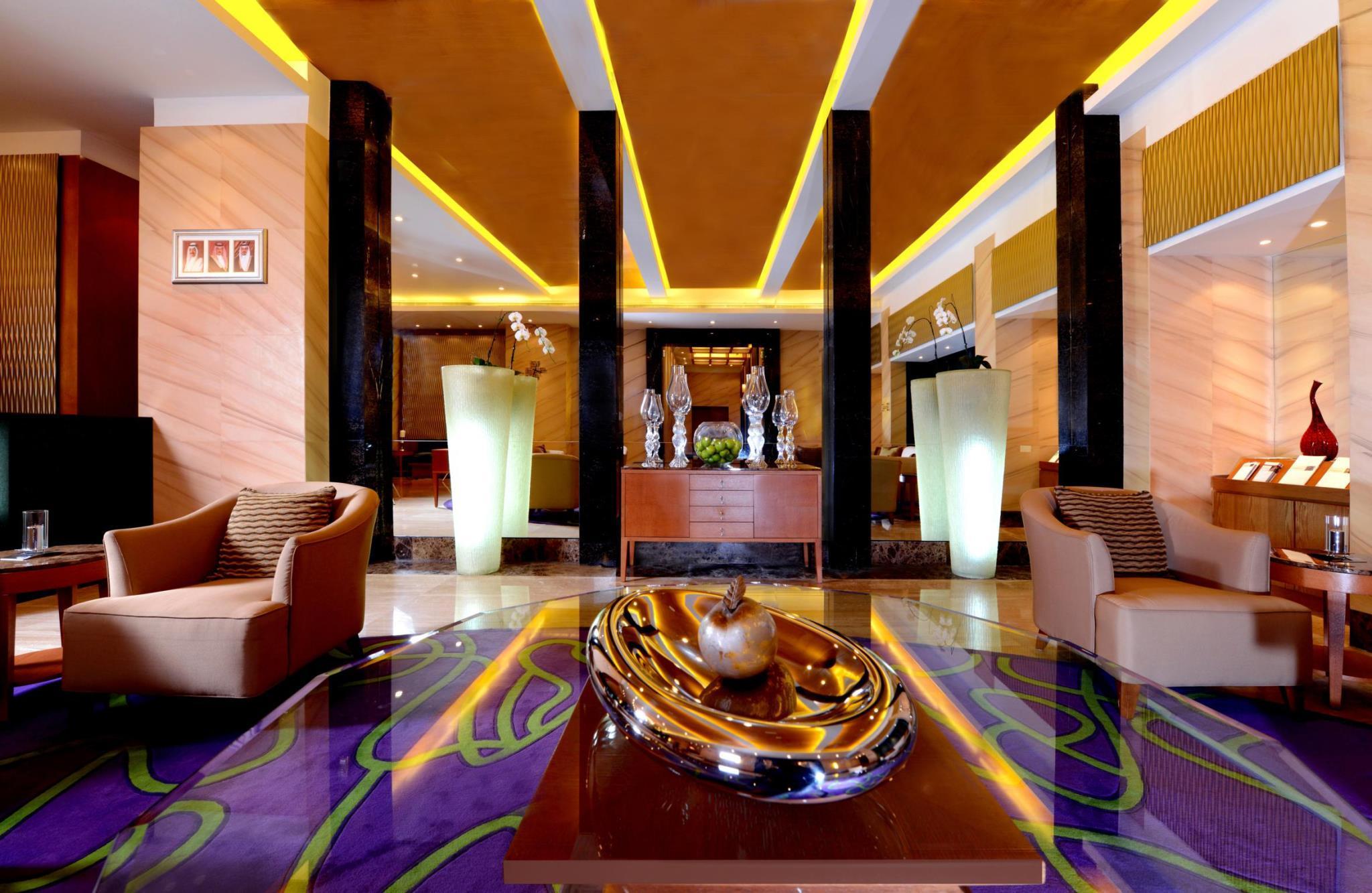 Fraser Suites Seef Bahrain Manamah Buitenkant foto Lobby