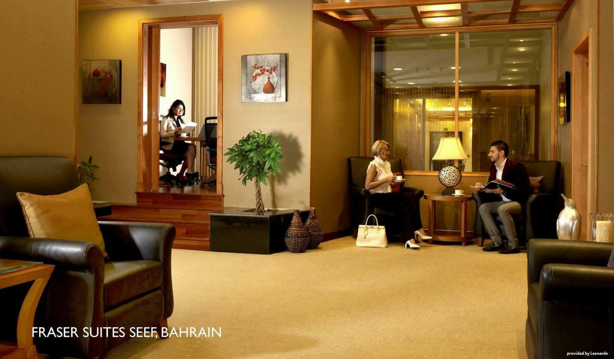Fraser Suites Seef Bahrain Manamah Buitenkant foto Interior of the hotel